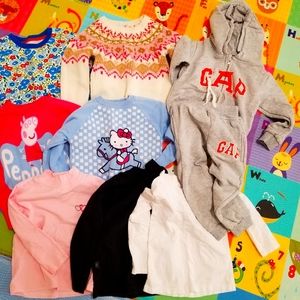 Girl Sweaters Lot